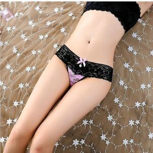 Women's Sexy Lace Thong Panties Underwear